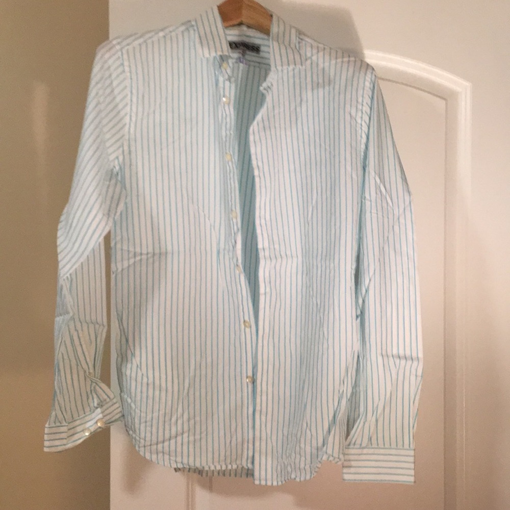 EXPRESS Striped Dress Shirt